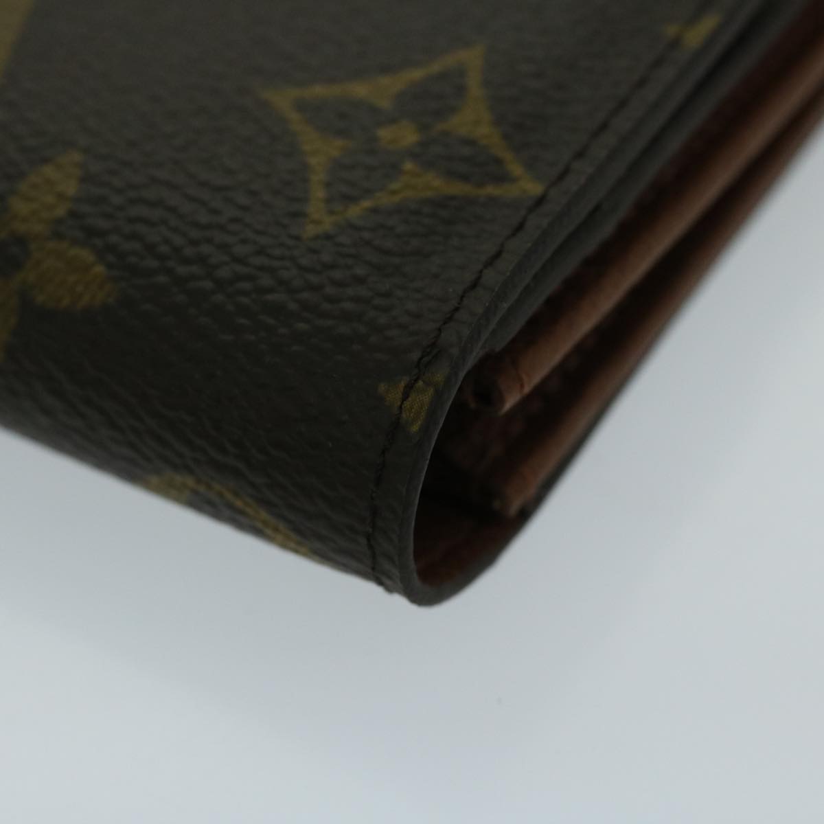 LOUIS VUITTON Monogram Pochette Porte Monnaie Credit Wallet M61725 Auth yk10884