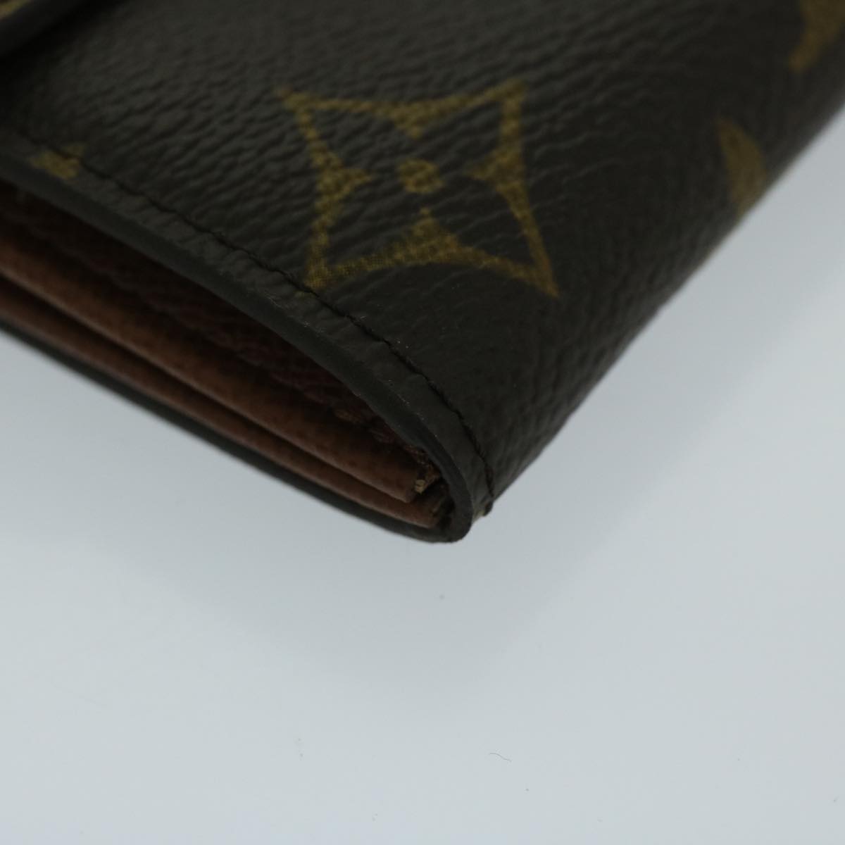 LOUIS VUITTON Monogram Pochette Porte Monnaie Credit Wallet M61725 Auth yk10884