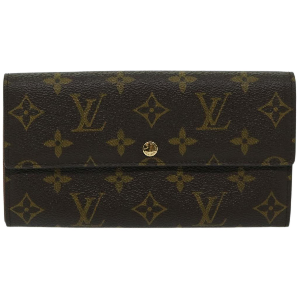 LOUIS VUITTON Monogram Pochette Porte Monnaie Credit Wallet M61725 Auth yk10884