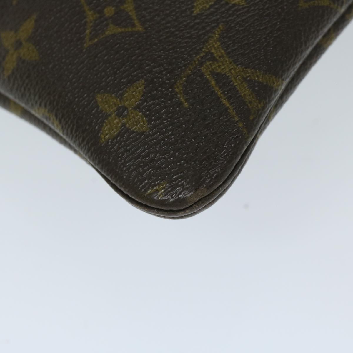 LOUIS VUITTON Monogram Pochette Priant Clutch Bag M51805 LV Auth yk10894