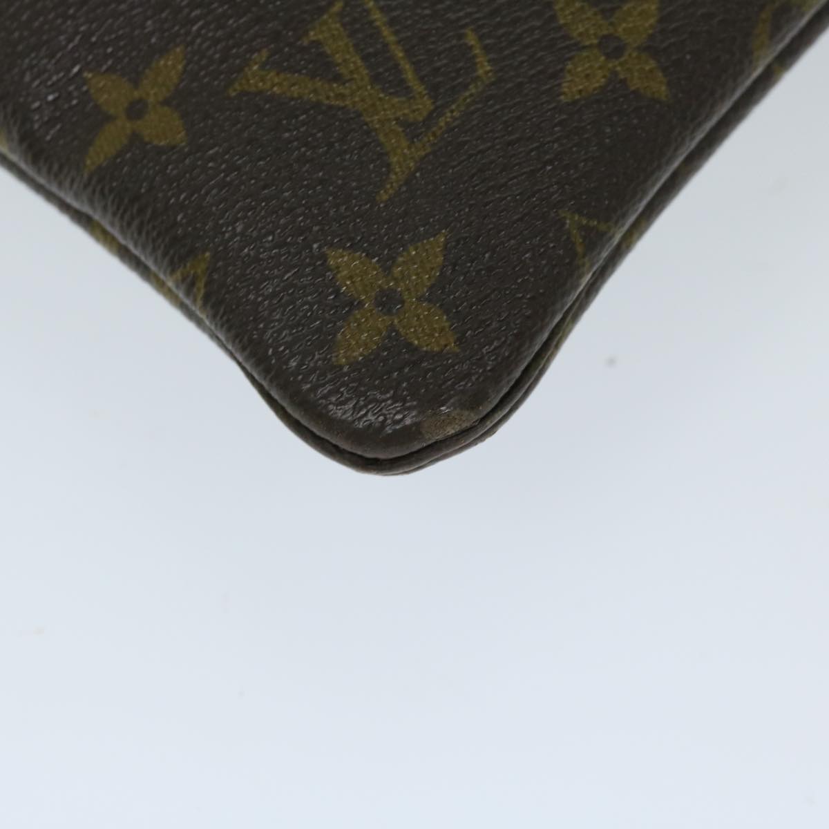 LOUIS VUITTON Monogram Pochette Priant Clutch Bag M51805 LV Auth yk10894