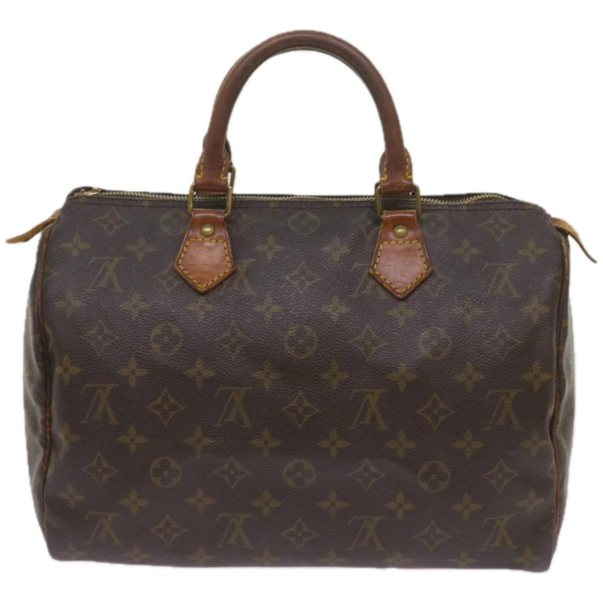 LOUIS VUITTON Monogram Speedy 30 Hand Bag M41526 LV Auth yk10899