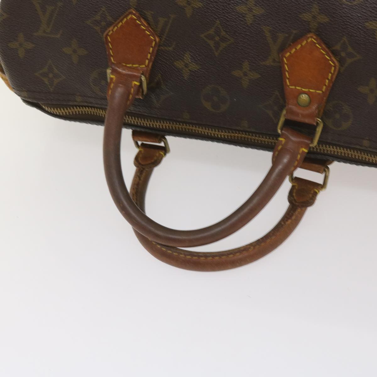 LOUIS VUITTON Monogram Speedy 30 Hand Bag M41526 LV Auth yk10899