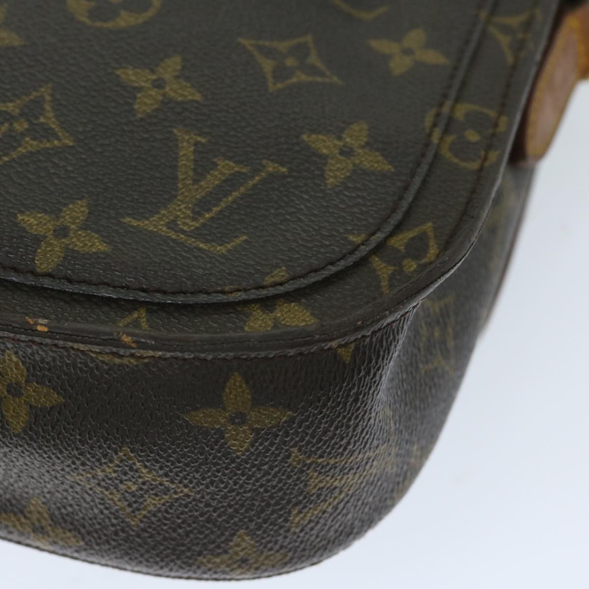 LOUIS VUITTON Monogram Saint Cloud GM Shoulder Bag M51242 LV Auth yk10914