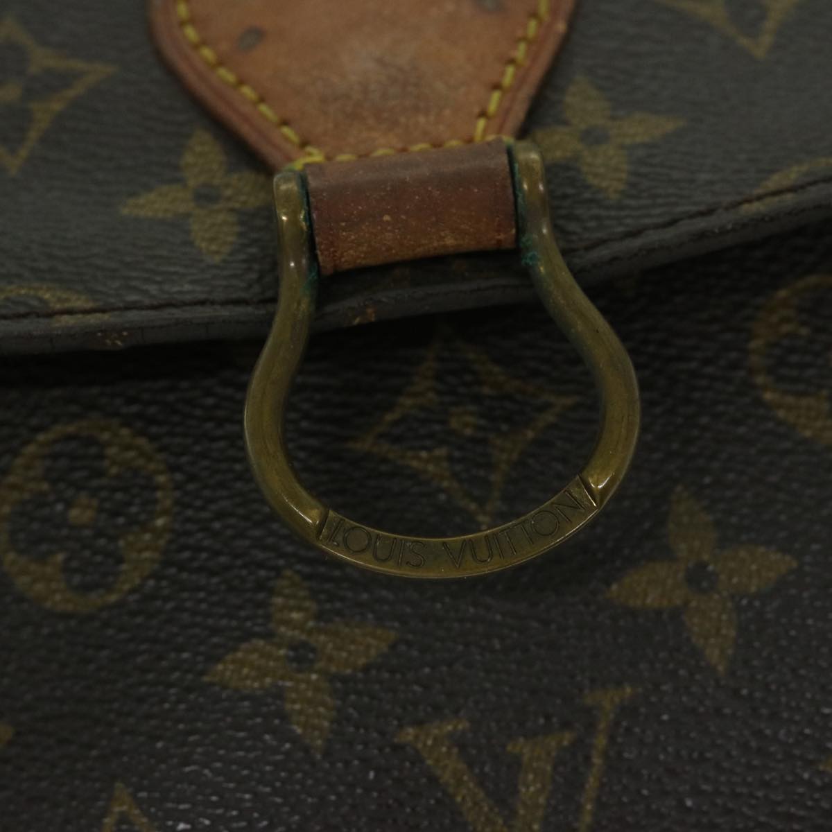 LOUIS VUITTON Monogram Saint Cloud GM Shoulder Bag M51242 LV Auth yk10914