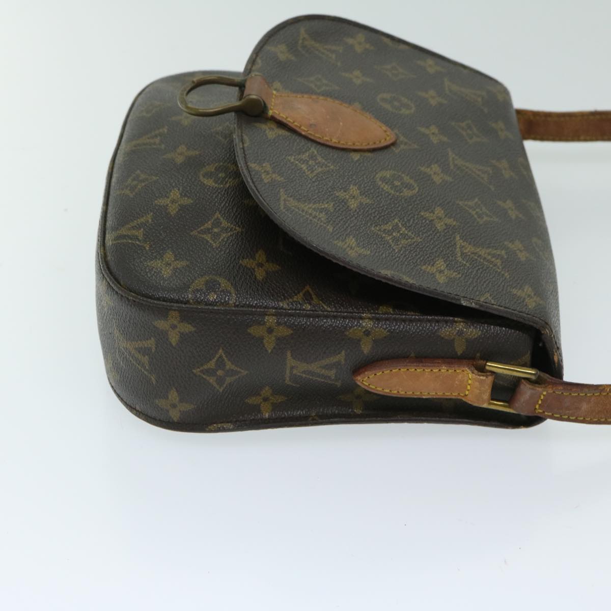 LOUIS VUITTON Monogram Saint Cloud GM Shoulder Bag M51242 LV Auth yk10914