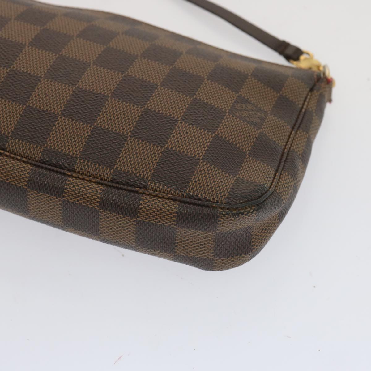 LOUIS VUITTON Damier Ebene Pochette Accessoires Pouch N41206 LV Auth yk10947