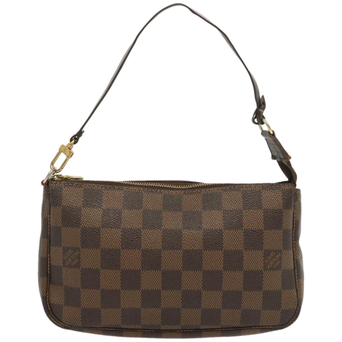 LOUIS VUITTON Damier Ebene Pochette Accessoires Pouch N41206 LV Auth yk10947