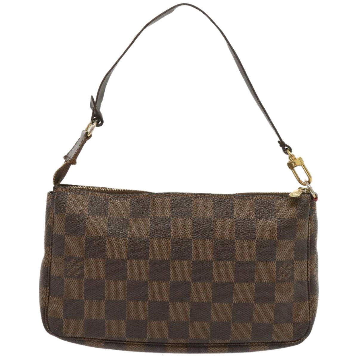 LOUIS VUITTON Damier Ebene Pochette Accessoires Pouch N41206 LV Auth yk10947