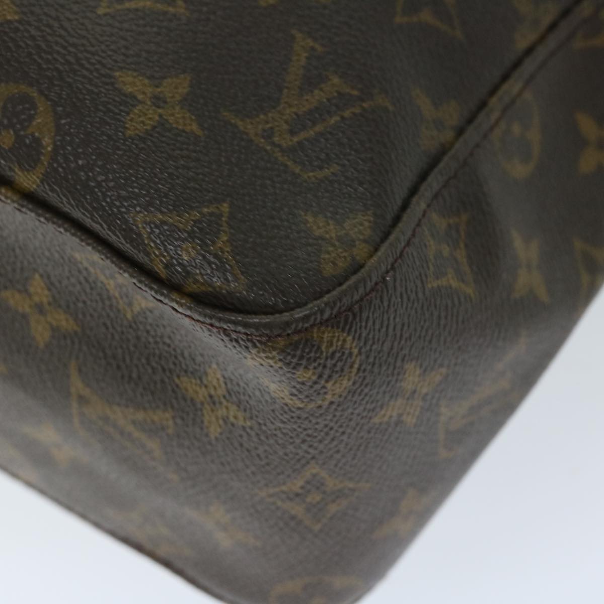 LOUIS VUITTON Monogram Looping GM Shoulder Bag M51145 LV Auth yk10969