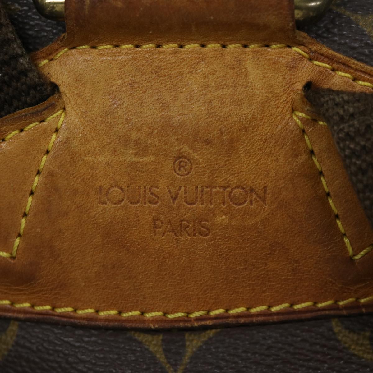 LOUIS VUITTON Monogram Montsouris GM Backpack M51135 LV Auth yk10997