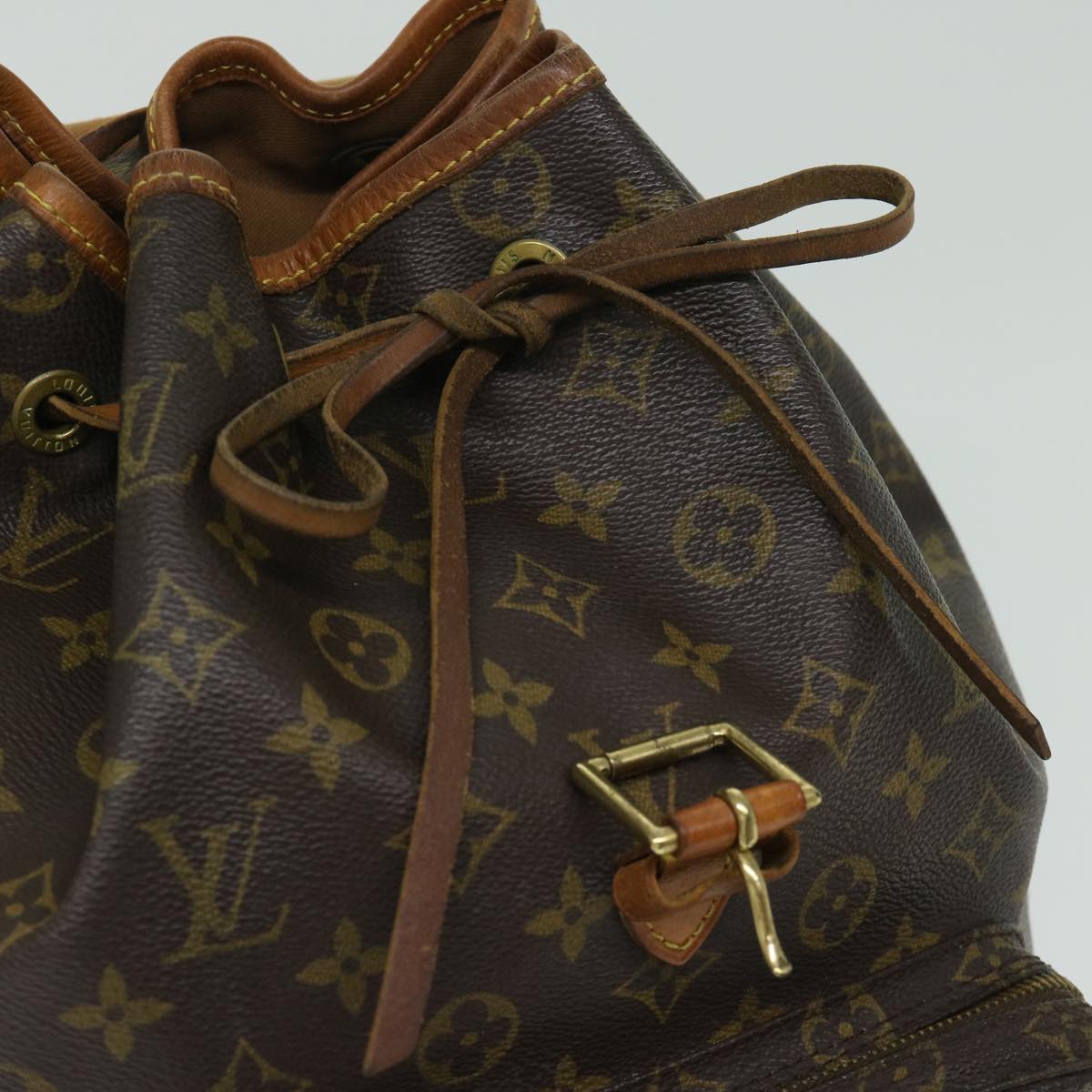 LOUIS VUITTON Monogram Montsouris GM Backpack M51135 LV Auth yk10997