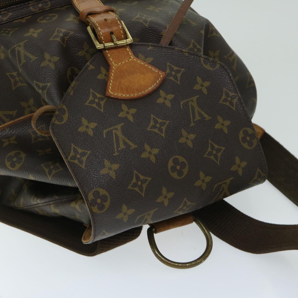 LOUIS VUITTON Monogram Montsouris GM Backpack M51135 LV Auth yk10997