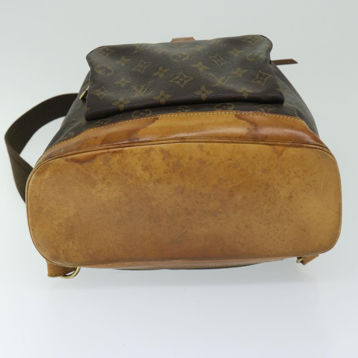 LOUIS VUITTON Monogram Montsouris GM Backpack M51135 LV Auth yk10997