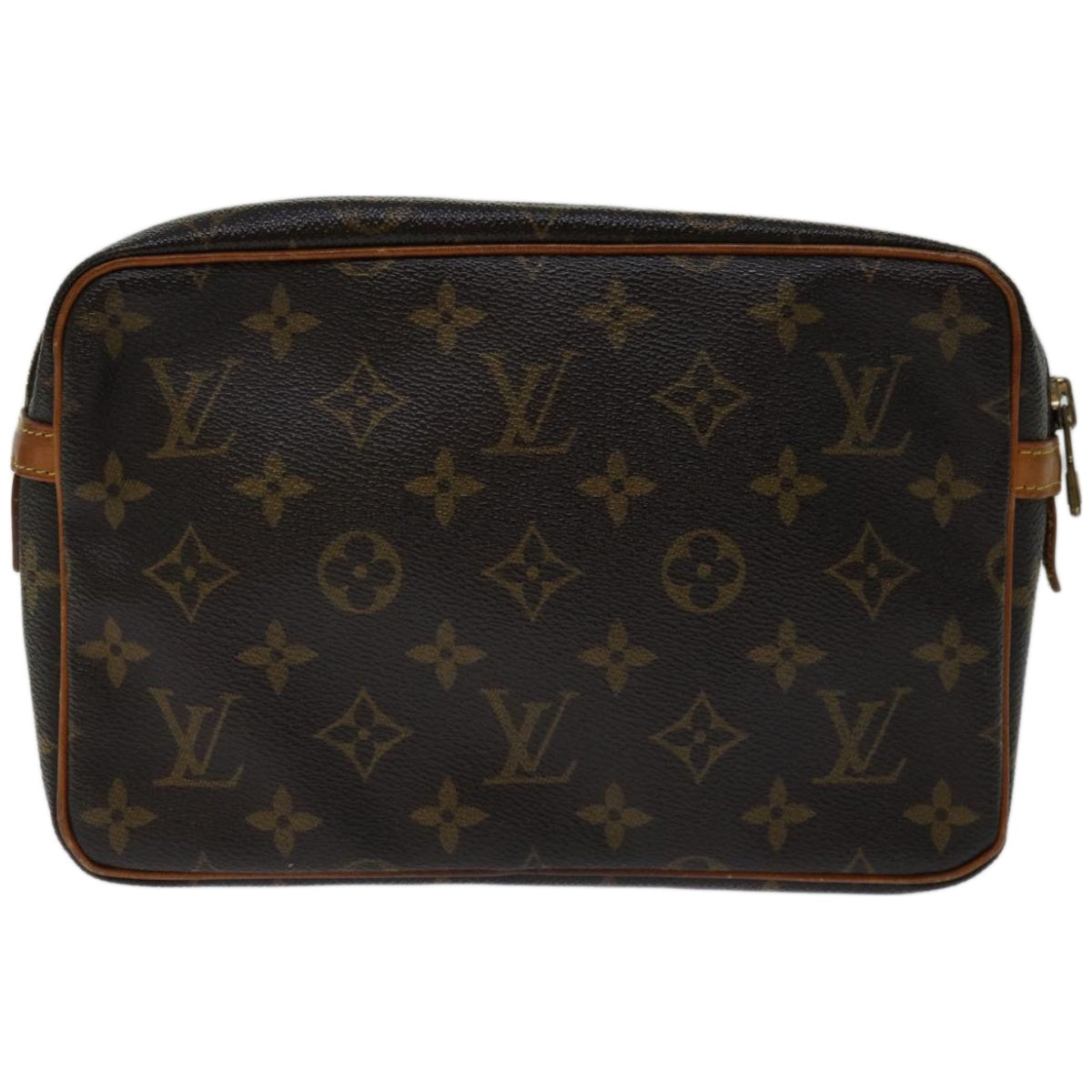 LOUIS VUITTON Monogram Compiegne 23 Clutch Bag M51847 LV Auth yk10999