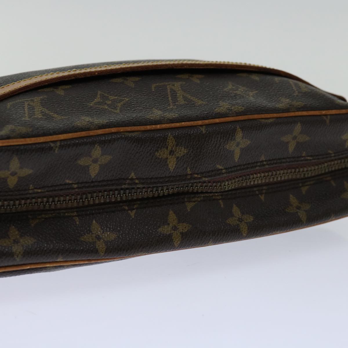 LOUIS VUITTON Monogram Compiegne 28 Clutch Bag M51845 LV Auth yk11004