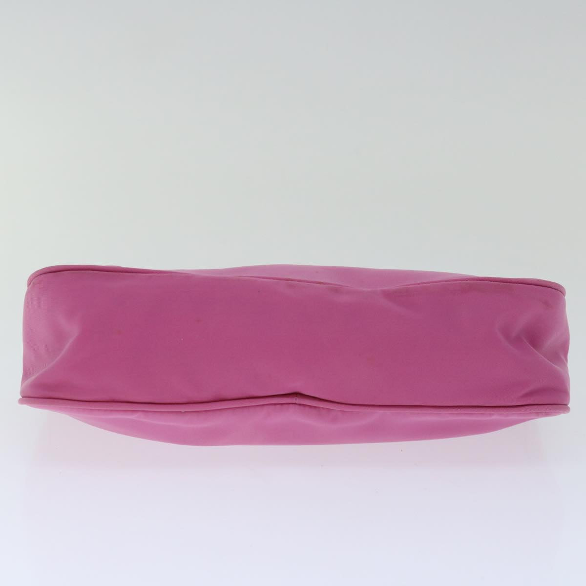 PRADA Accessory Pouch Nylon Pink Auth yk11037