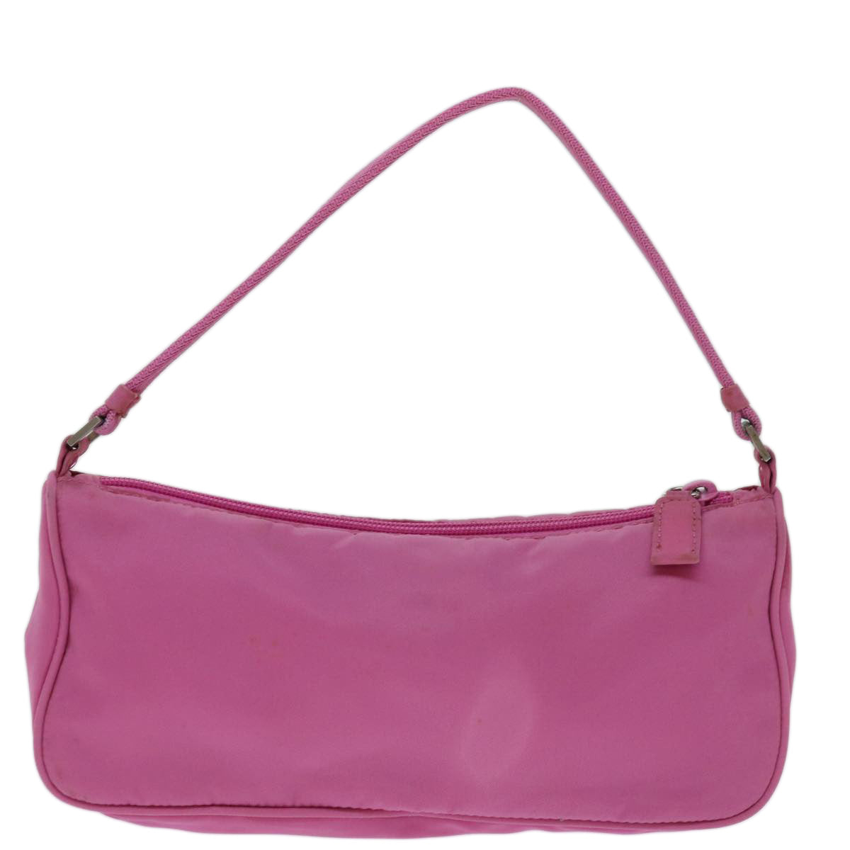 PRADA Accessory Pouch Nylon Pink Auth yk11037