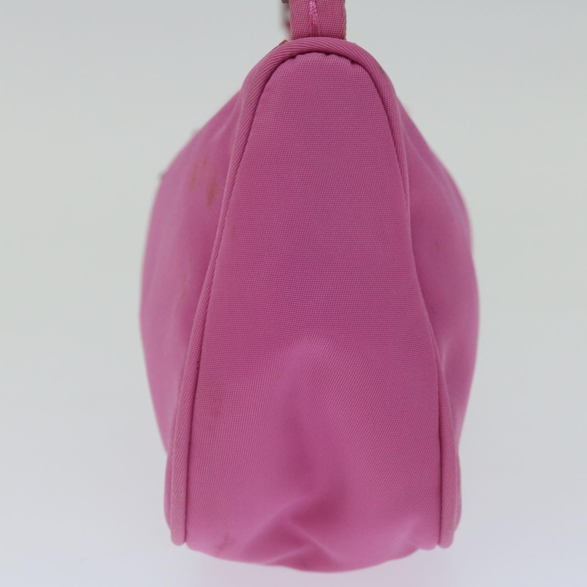 PRADA Accessory Pouch Nylon Pink Auth yk11037