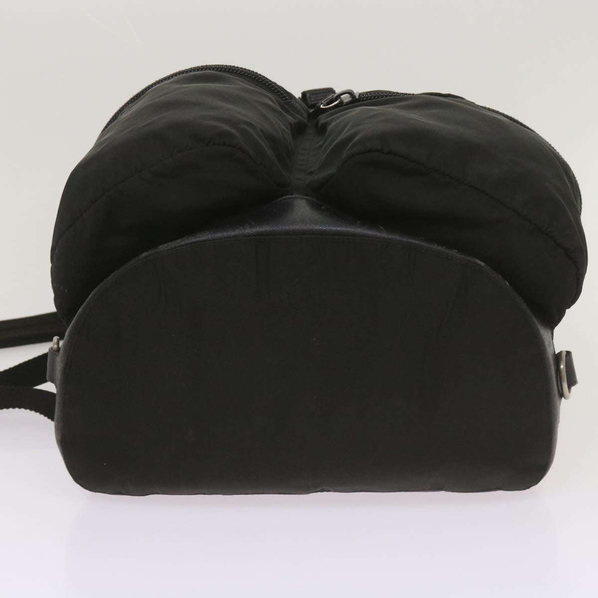 PRADA Backpack Nylon Black Auth yk11052