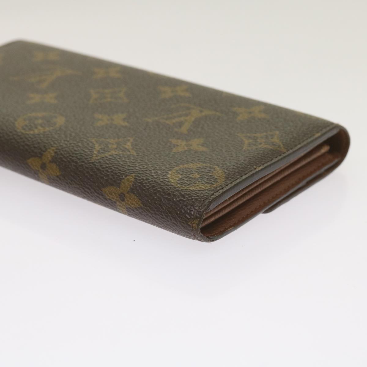 LOUIS VUITTON Monogram Portefeuille Sarah Long Wallet M60531 LV Auth yk11076