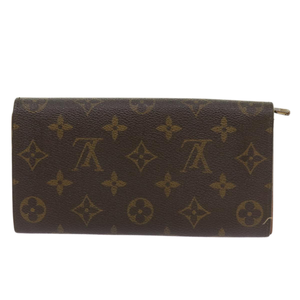 LOUIS VUITTON Monogram Pochette Porte Monnaie Credit Wallet M61725 Auth yk11133