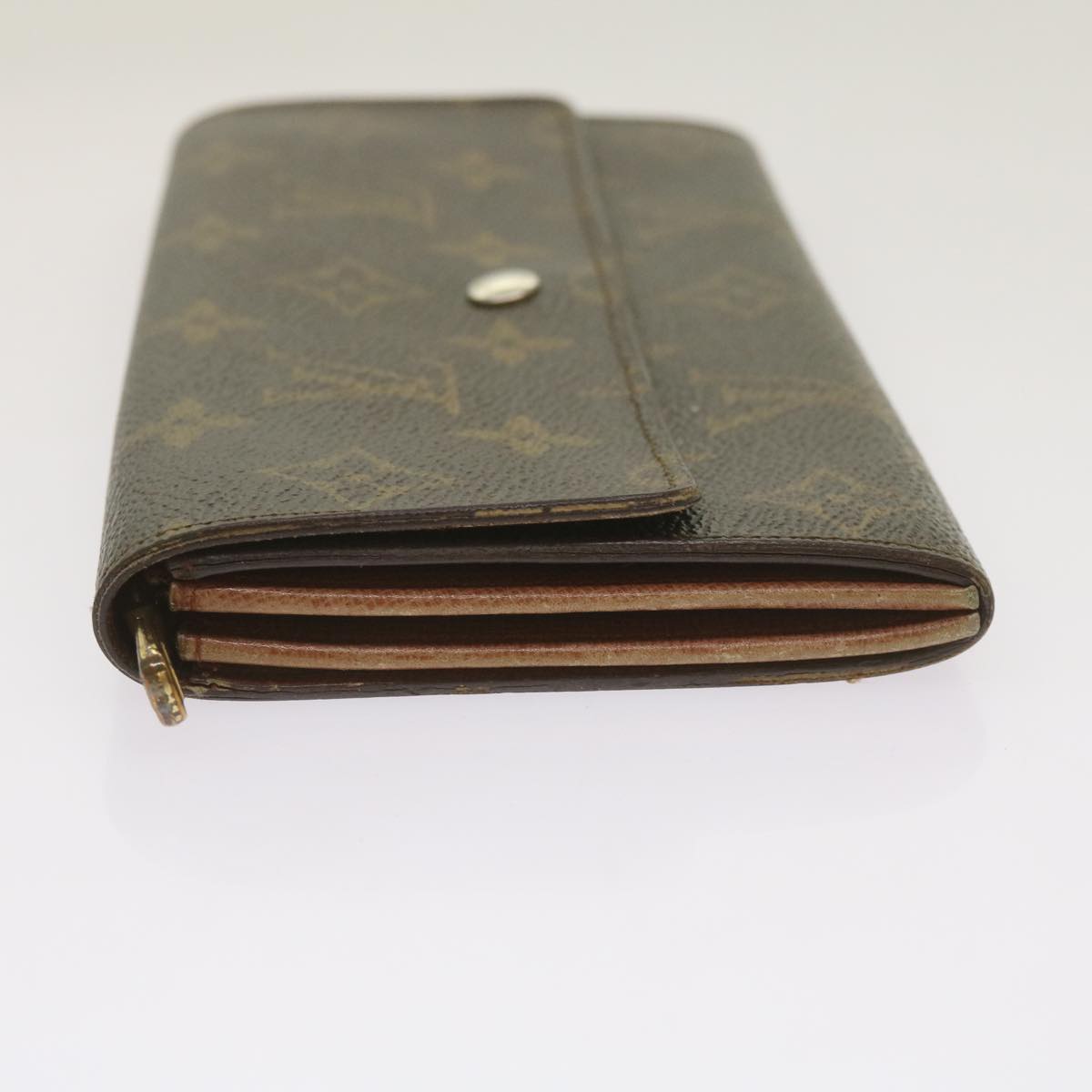 LOUIS VUITTON Monogram Pochette Porte Monnaie Credit Wallet M61725 Auth yk11133