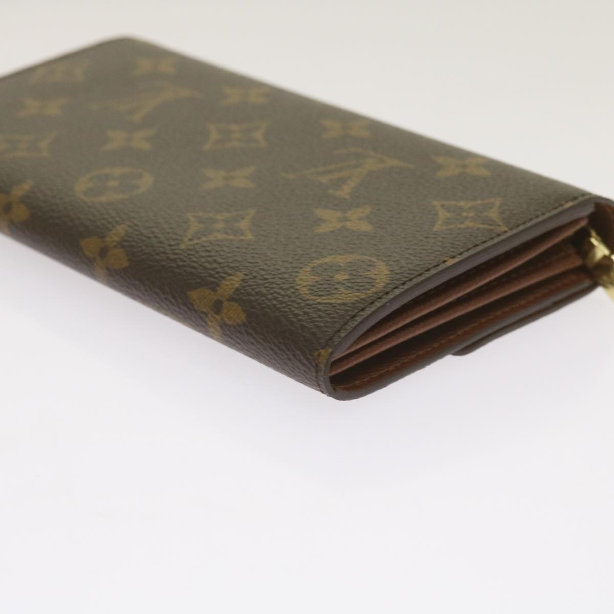 LOUIS VUITTON Monogram Pochette Porte Monnaie Credit Wallet M61725 Auth yk11162