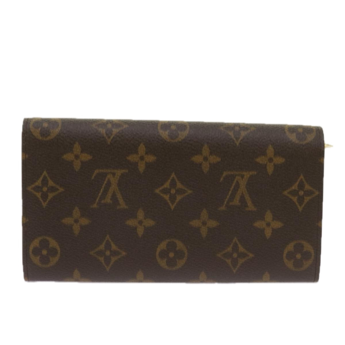 LOUIS VUITTON Monogram Pochette Porte Monnaie Credit Wallet M61725 Auth yk11162