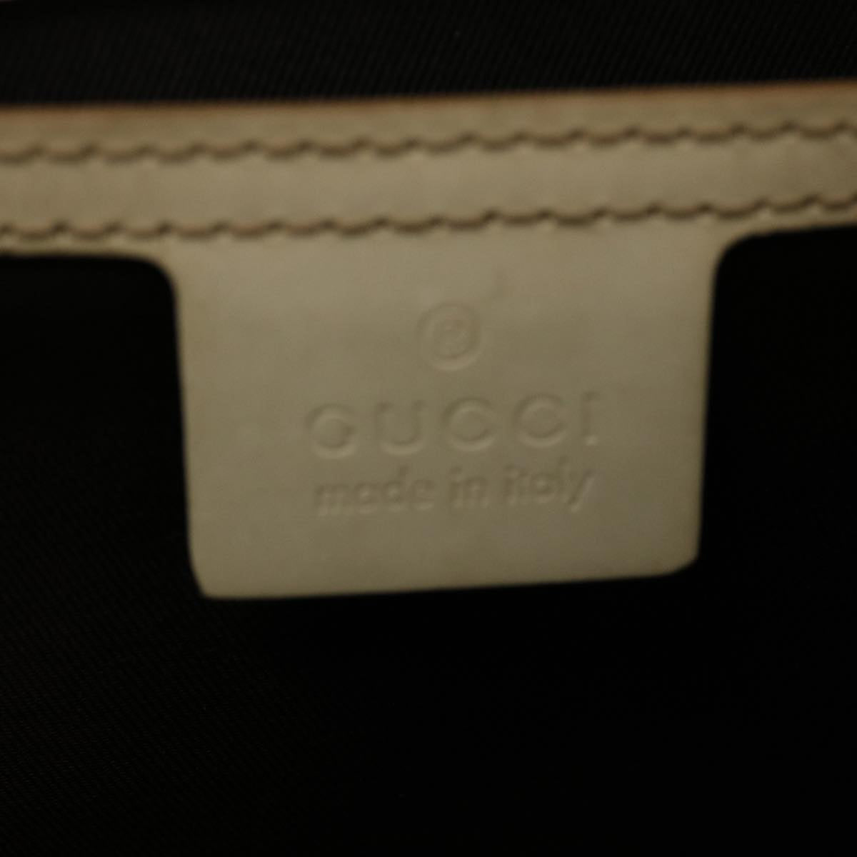 GUCCI GG Supreme Tote Bag PVC Beige 197953 Auth yk11330