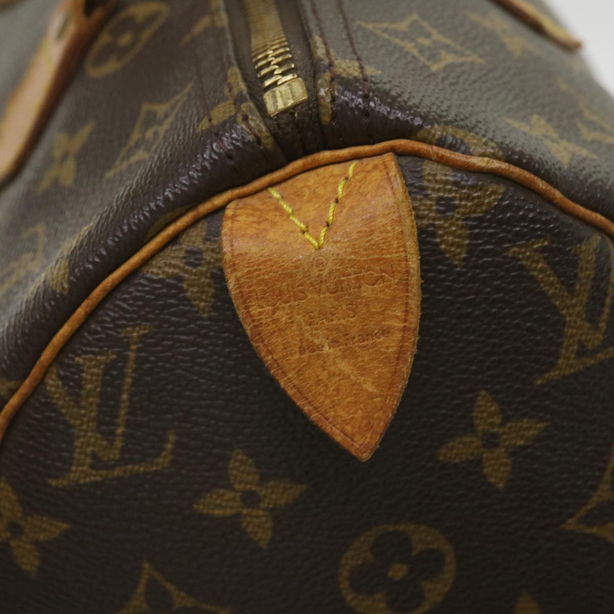 LOUIS VUITTON Monogram Speedy 30 Hand Bag M41526 LV Auth yk11339