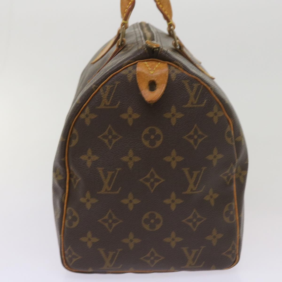 LOUIS VUITTON Monogram Speedy 30 Hand Bag M41526 LV Auth yk11339