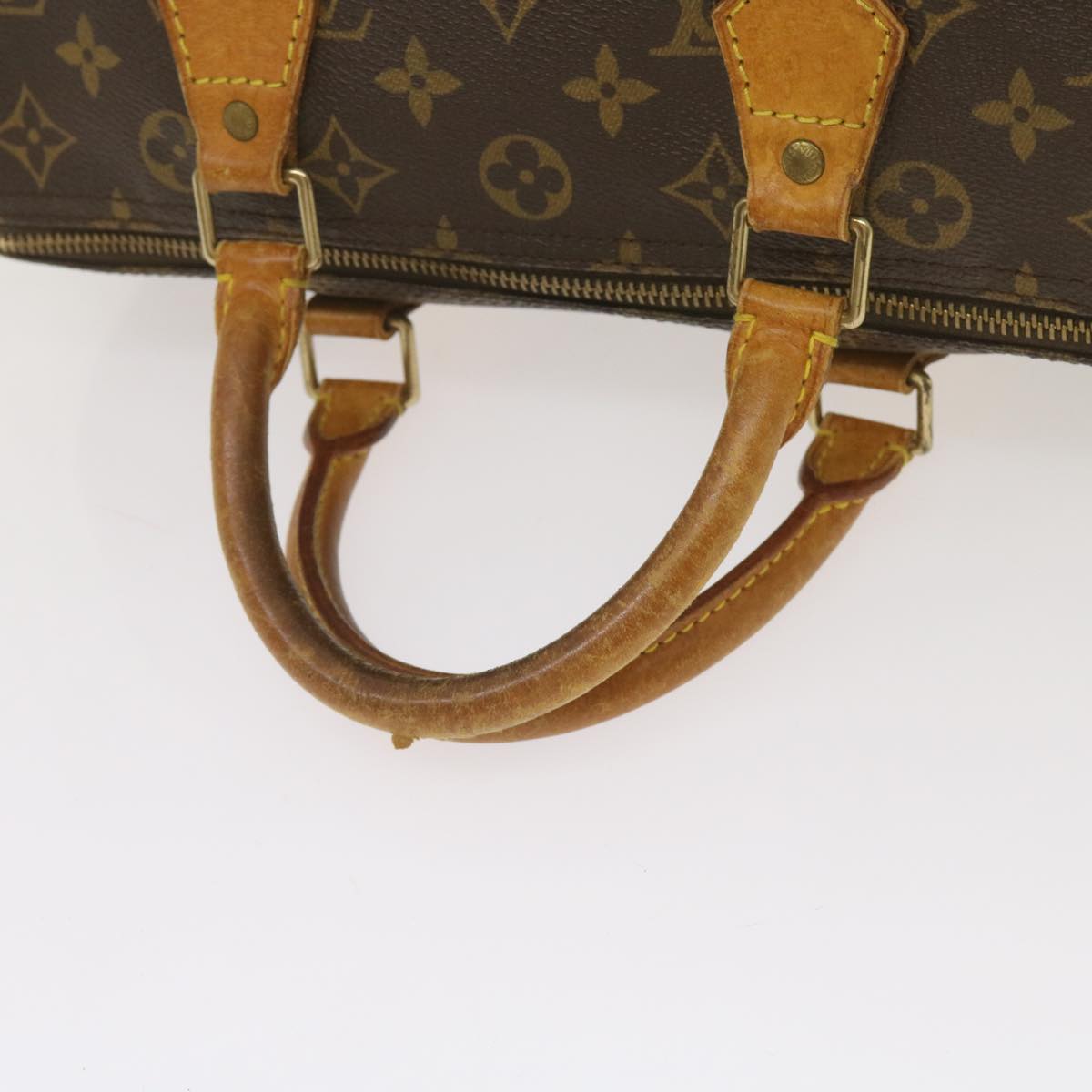 LOUIS VUITTON Monogram Speedy 30 Hand Bag M41526 LV Auth yk11339