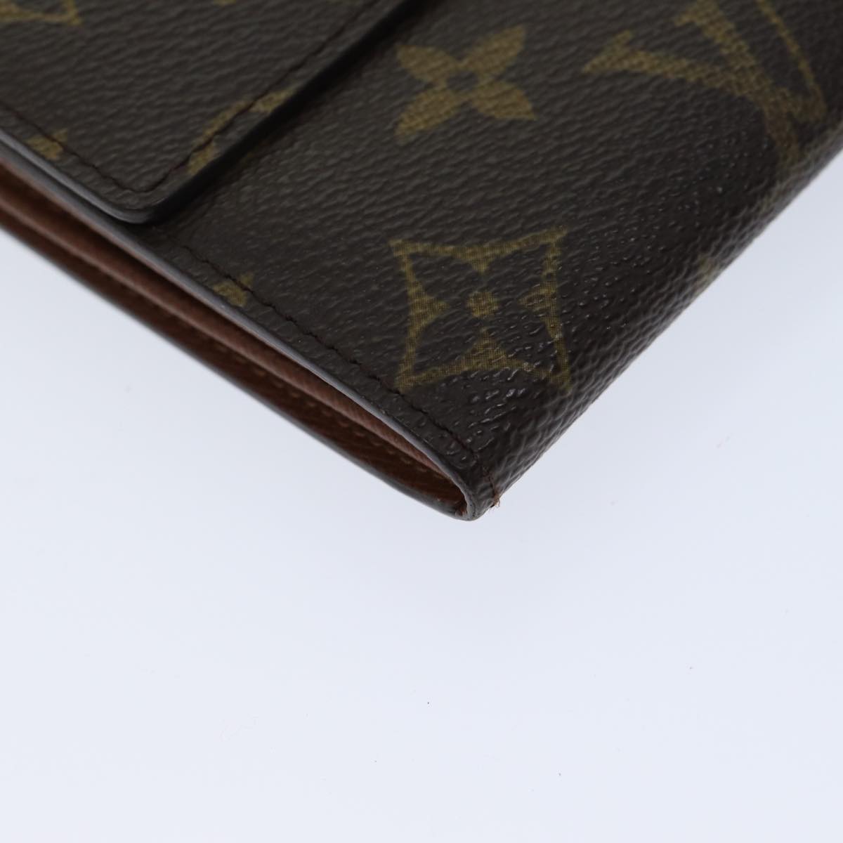 LOUIS VUITTON Monogram Pochette Porte Monnaie Credit Wallet M61725 Auth yk11522