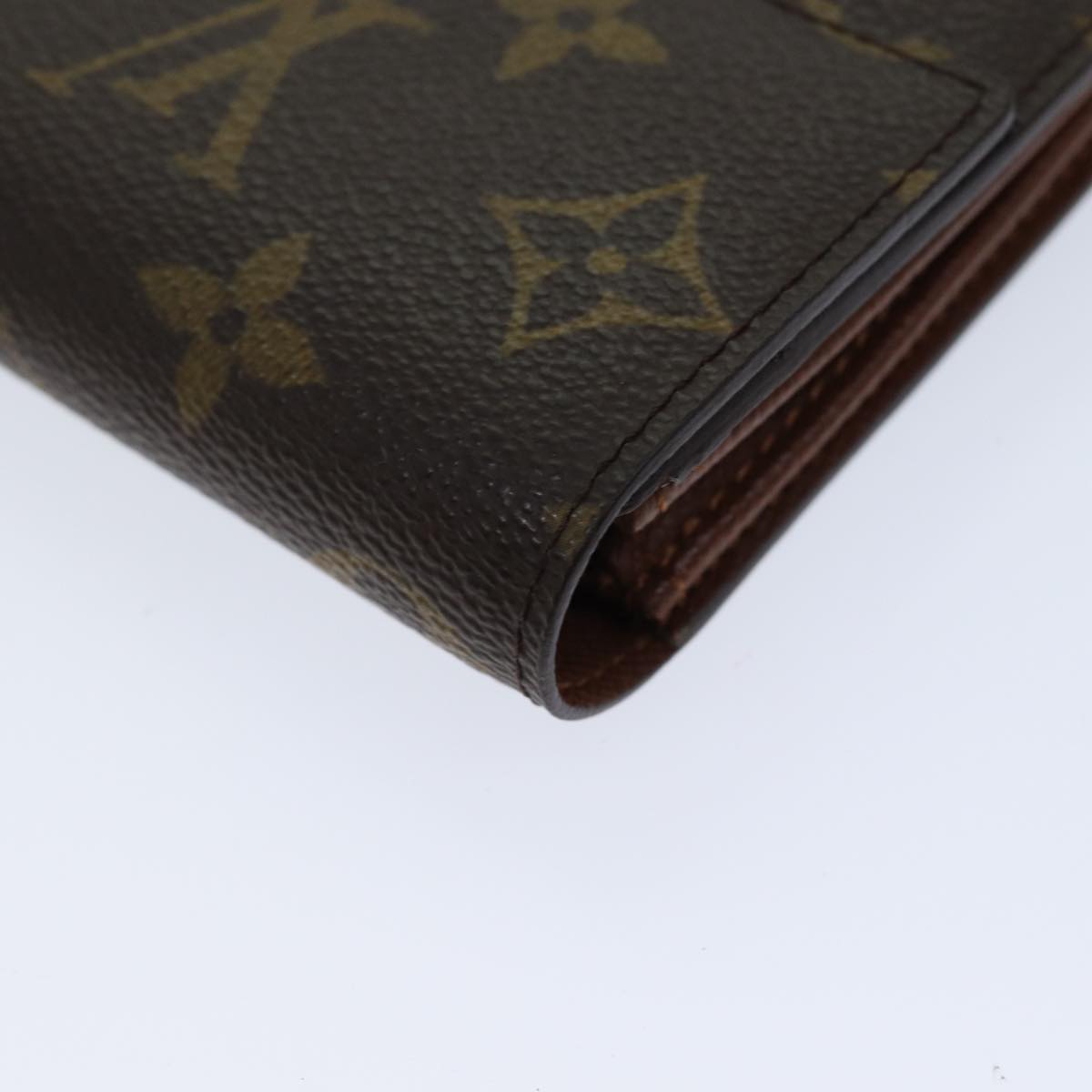 LOUIS VUITTON Monogram Pochette Porte Monnaie Credit Wallet M61725 Auth yk11522