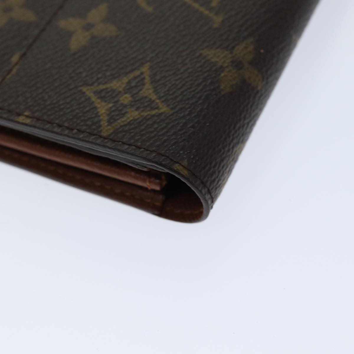 LOUIS VUITTON Monogram Pochette Porte Monnaie Credit Wallet M61725 Auth yk11522