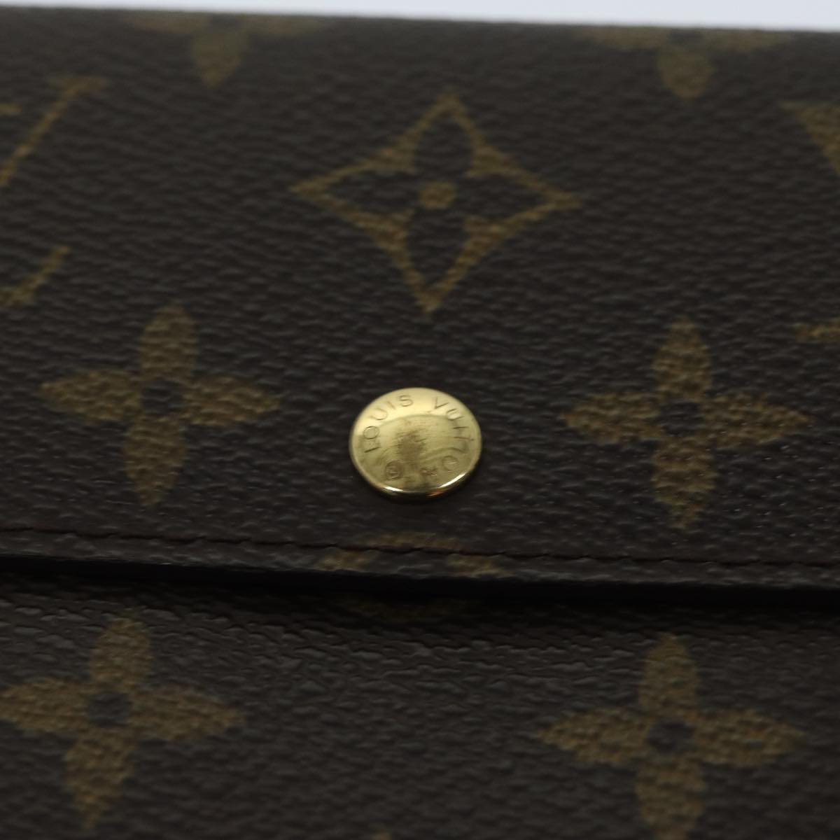 LOUIS VUITTON Monogram Pochette Porte Monnaie Credit Wallet M61725 Auth yk11522