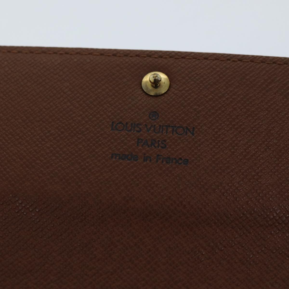 LOUIS VUITTON Monogram Pochette Porte Monnaie Credit Wallet M61725 Auth yk11522