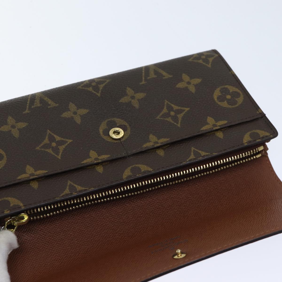 LOUIS VUITTON Monogram Pochette Porte Monnaie Credit Wallet M61725 Auth yk11522