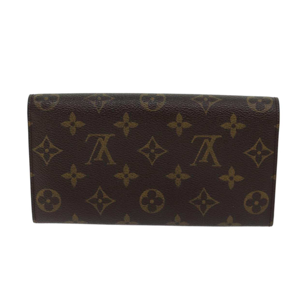 LOUIS VUITTON Monogram Pochette Porte Monnaie Credit Wallet M61725 Auth yk11522