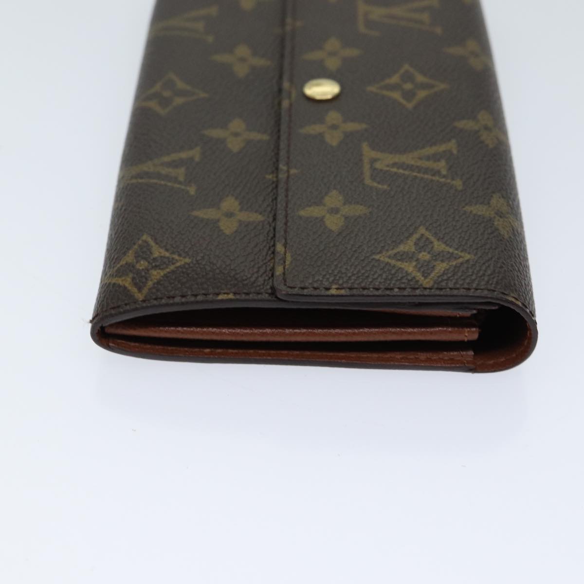 LOUIS VUITTON Monogram Pochette Porte Monnaie Credit Wallet M61725 Auth yk11522