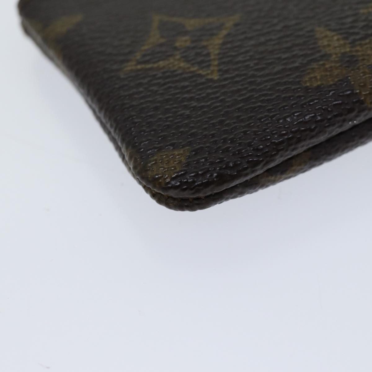 LOUIS VUITTON Monogram Pochette Cles Coin Purse M62650 LV Auth yk11566