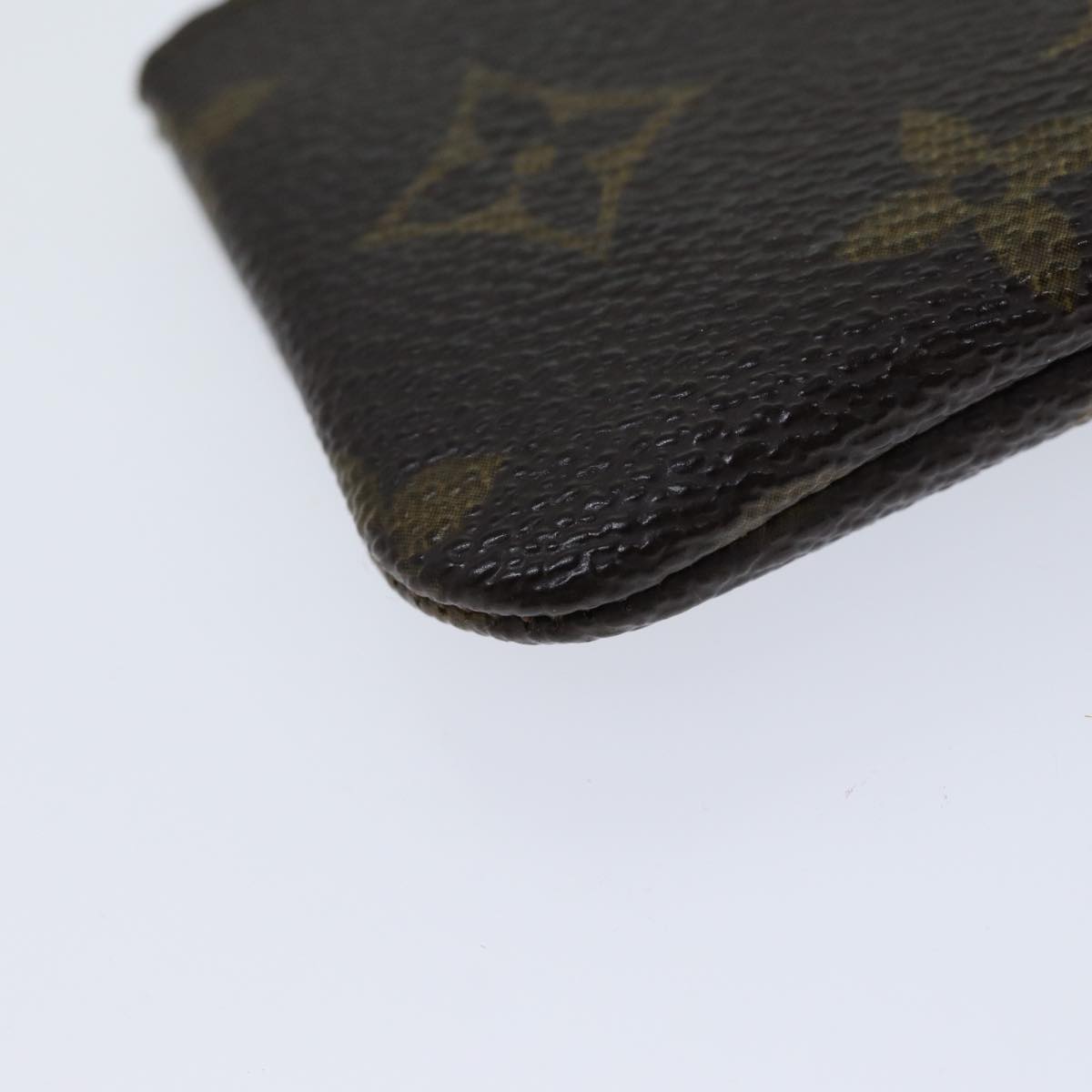 LOUIS VUITTON Monogram Pochette Cles Coin Purse M62650 LV Auth yk11566