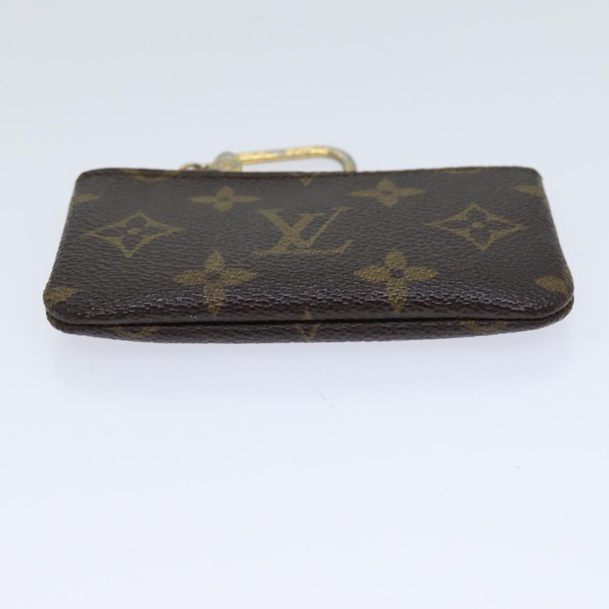 LOUIS VUITTON Monogram Pochette Cles Coin Purse M62650 LV Auth yk11566