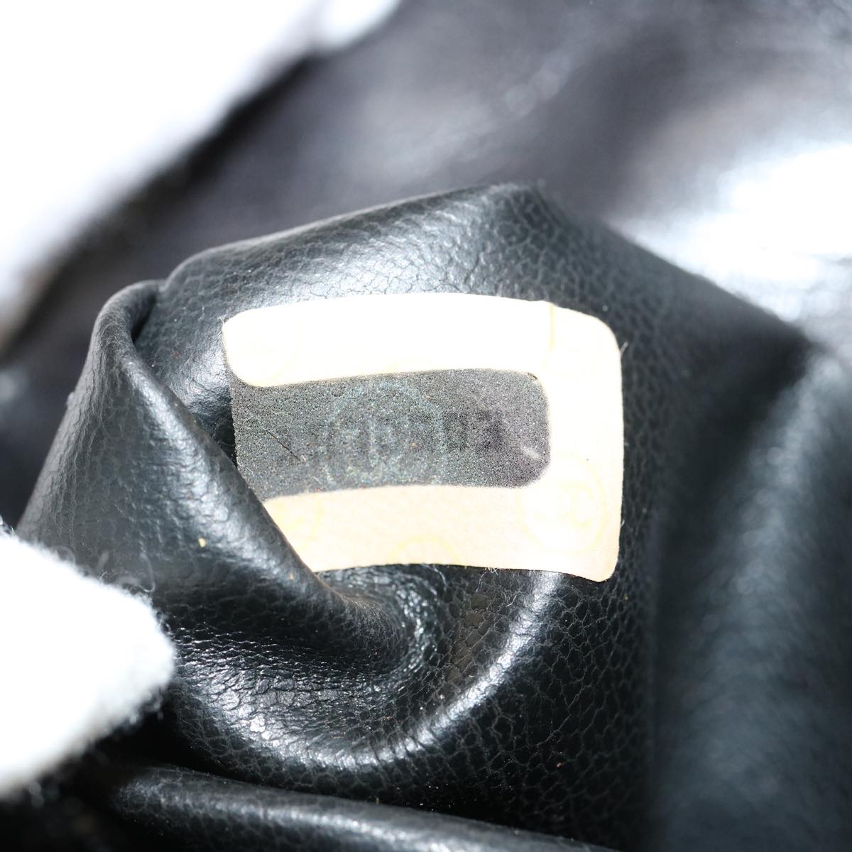 CHANEL Matelasse Turn Lock Waist bag Lamb Skin Black CC Auth yk11590