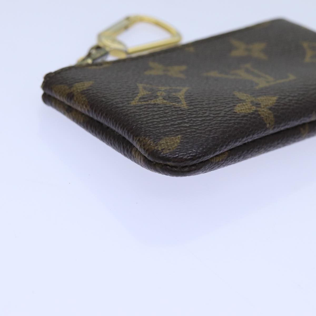 LOUIS VUITTON Monogram Pochette Cles Coin Purse M62650 LV Auth yk11821