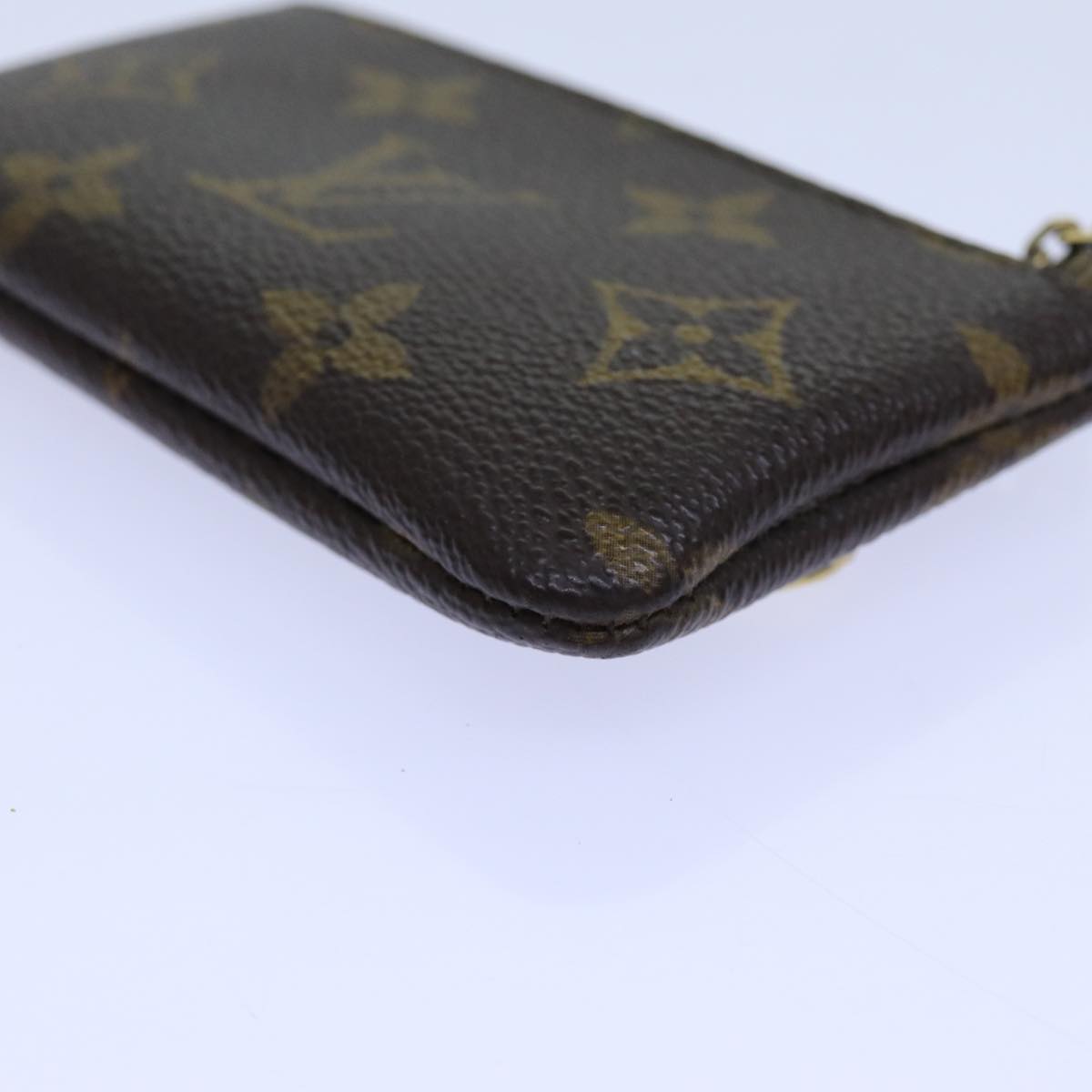 LOUIS VUITTON Monogram Pochette Cles Coin Purse M62650 LV Auth yk11821