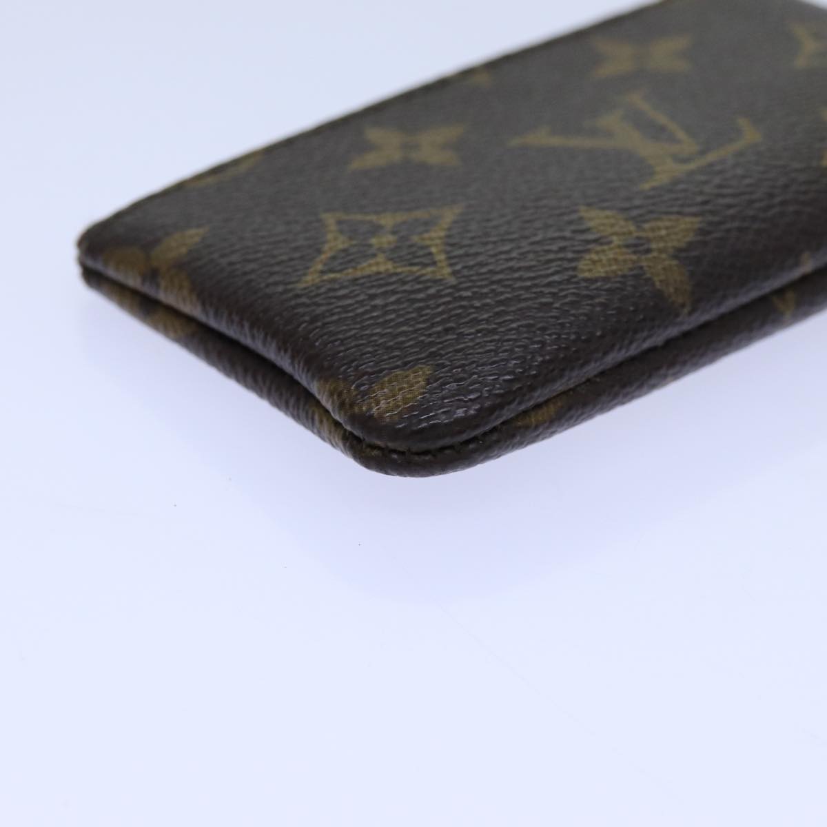 LOUIS VUITTON Monogram Pochette Cles Coin Purse M62650 LV Auth yk11821