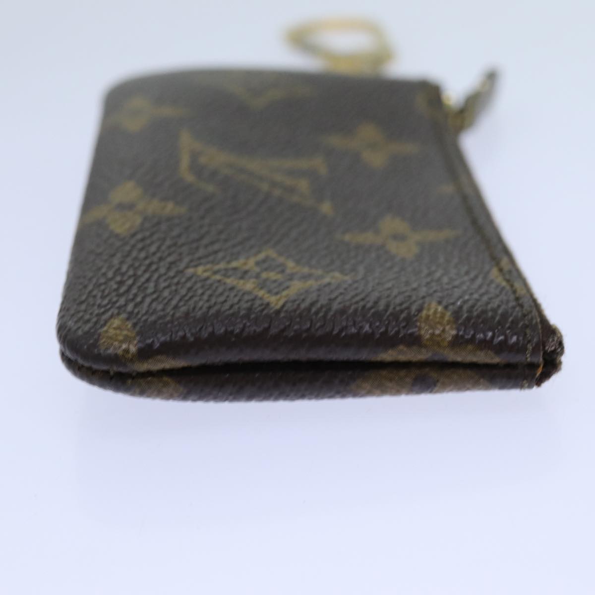 LOUIS VUITTON Monogram Pochette Cles Coin Purse M62650 LV Auth yk11821