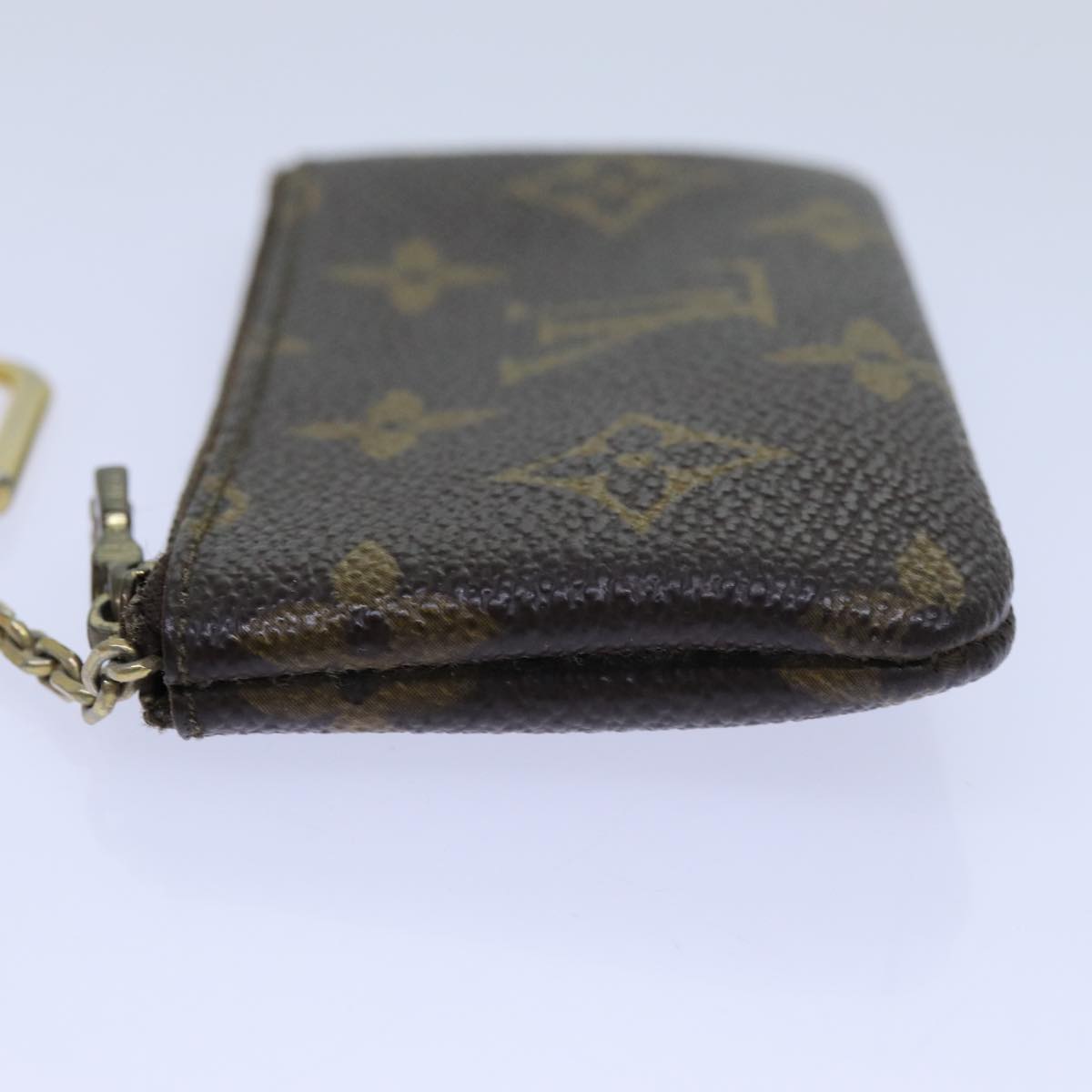 LOUIS VUITTON Monogram Pochette Cles Coin Purse M62650 LV Auth yk11821